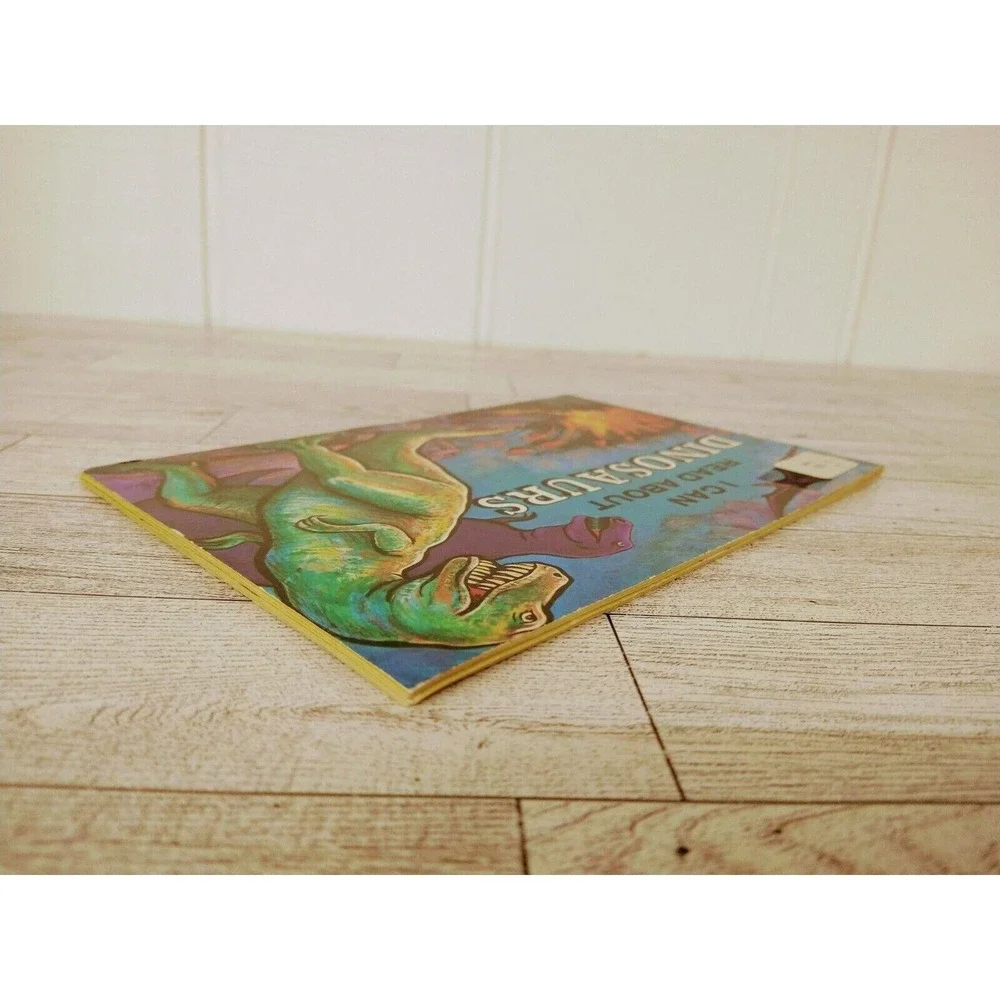 I Can Read About Dinosaurs 1972 Paperback John Howard Troll‎ Assoc retro science